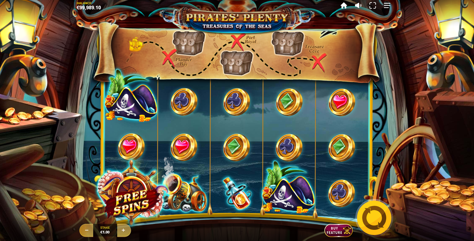 Pirates' Plenty Treasures of the Sea Base Game